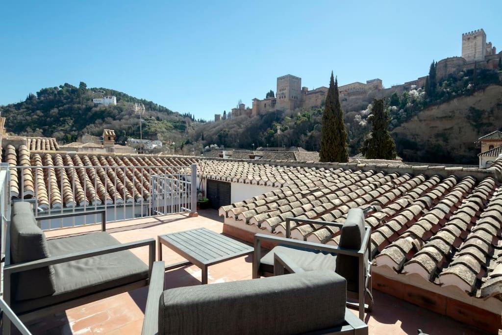 Vista Alhambra I- Private Roof Top Terrace - Wifi Granada Exterior foto